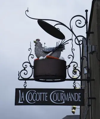 Certificat, récompense, panneau ou autre document affiché dans l'établissement La Cocotte Gourmande