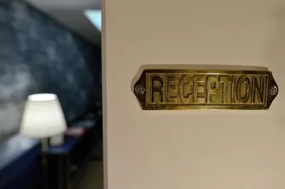 Hall ou réception de l'établissement Hôtel Le Tiburon