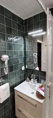 Salle de bains dans l'établissement Le Declic