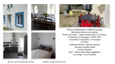 Plan de l'établissement Les Sables d'or