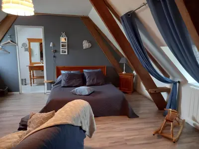 Coin salon dans l'établissement Ferme du Rupalley