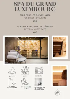 Plan de l'établissement Hôtel De Brunville & Spa