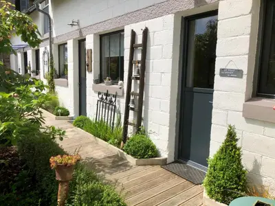 Jardin de l'établissement Le Grenier du Jardin