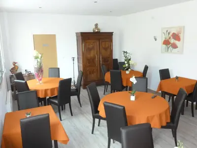 Restaurant ou autre lieu de restauration dans l'établissement Hotel Jersey
