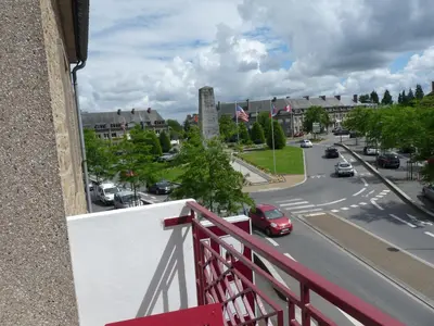 Vue générale sur la montagne ou vue sur la montagne depuis l'hôtel