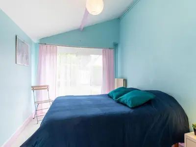 Un ou plusieurs lits dans un hébergement de l'établissement Holiday Home Villa Hélios by Interhome