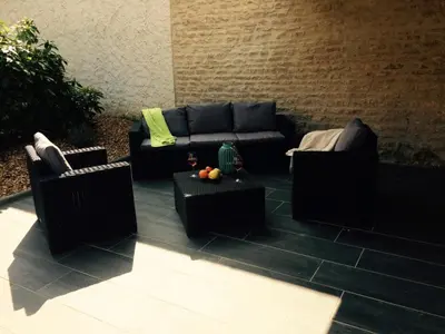 Coin salon dans l'établissement Le Clos des Marronniers