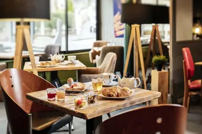 Nourriture dans l'hôtel ou à proximité