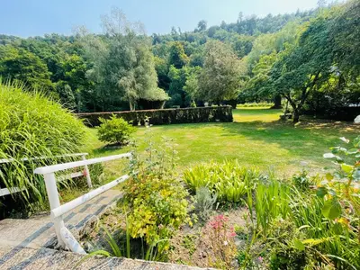 Jardin de l'établissement Le Moulin L'Eveque