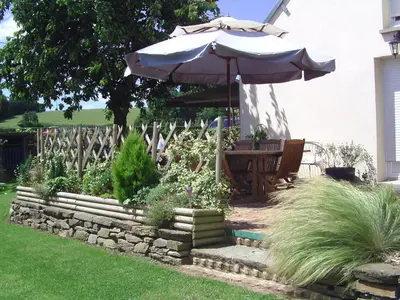 Jardin de l'établissement Chambre d'hotes de la Mousse