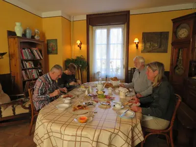 Nourriture dans le B&B/chambre d'hôtes ou à proximité