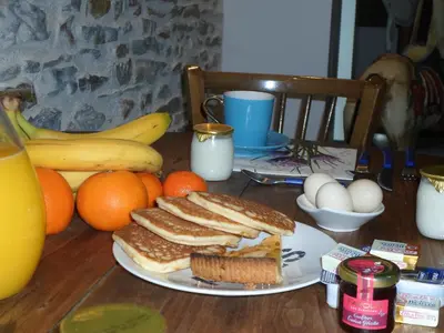Nourriture dans le B&B/chambre d'hôtes ou à proximité