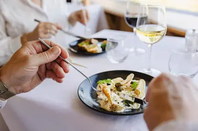 Nourriture dans l'hôtel ou à proximité
