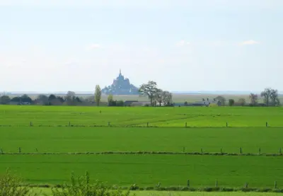 Paysage naturel près de la maison de vacances