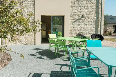 Plan de l'établissement Maison Bayeux 4 chambres