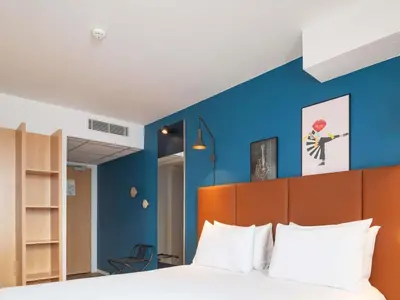 Un ou plusieurs lits dans un hébergement de l'établissement ibis Bayeux Port En Bessin