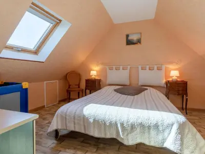 Un ou plusieurs lits dans un hébergement de l'établissement Holiday Home Chez Lilo by Interhome