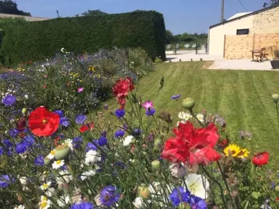 Jardin de l'établissement Ferme de Riou