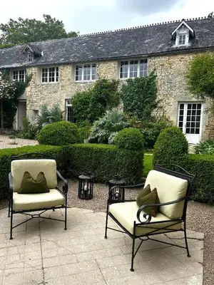 Jardin de l'établissement Chambres d'Hôtes Manoir Du Chêne