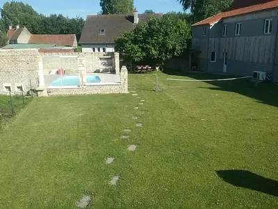 Jardin de l'établissement Cottage B2 Bazenville