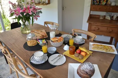 Nourriture dans le B&B/chambre d'hôtes ou à proximité