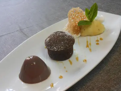 Nourriture dans l'hôtel ou à proximité