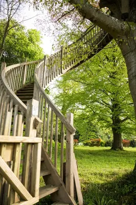 Jardin de l'établissement Chateau d'Audrieu - Relais & Châteaux