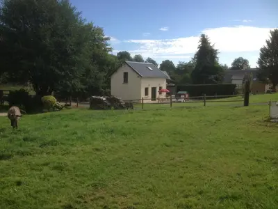 Jardin de l'établissement La grange de la vallée
