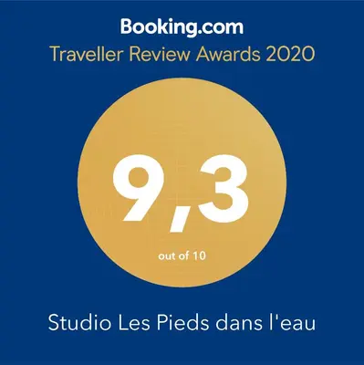 Certificat, récompense, panneau ou autre document affiché dans l'établissement Studio Les Pieds dans l'eau