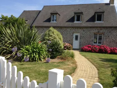 Jardin de l'établissement Villa Cotentin