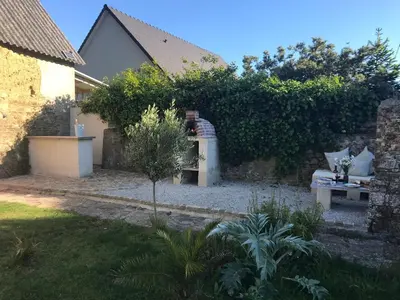 Jardin de l'établissement Glatigny Farmhouse - close to beach - proche de la plage