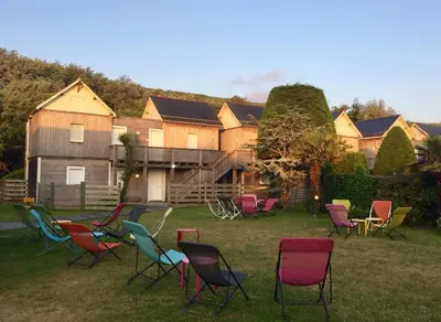 Jardin de l'établissement La Sapinière