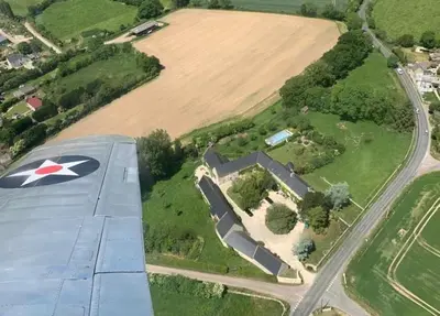 Vue panoramique sur l'établissement Ferme de Savigny