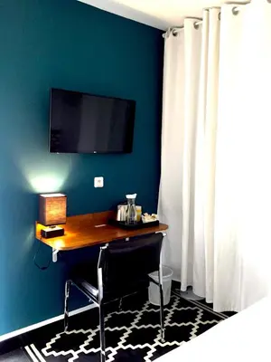 Télévision ou salle de divertissement dans l'établissement Mont B&B