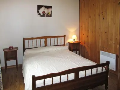 Un ou plusieurs lits dans un hébergement de l'établissement Holiday Home La Bonneraie by Interhome