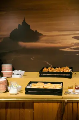 Nourriture dans l'hôtel ou à proximité
