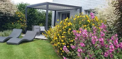 Jardin de l'établissement Gîte d'Anne et Ulysse