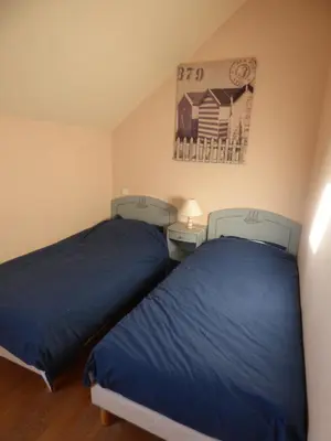 Un ou plusieurs lits dans un hébergement de l'établissement la maison de Léa