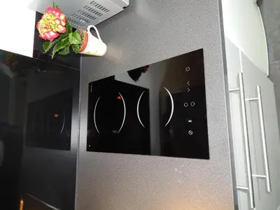 Cuisine ou kitchenette dans l'établissement Au cœur du centre historique