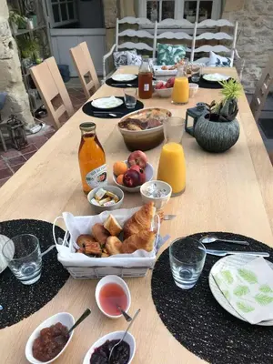 Nourriture dans le B&B/chambre d'hôtes ou à proximité