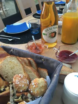 Nourriture dans le B&B/chambre d'hôtes ou à proximité