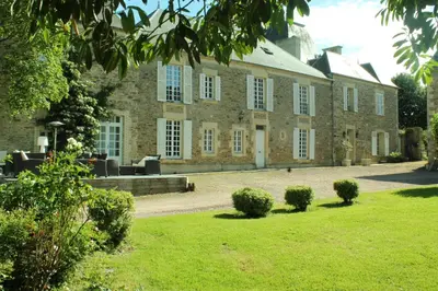 Jardin de l'établissement Manoir de la Queue Du Renard