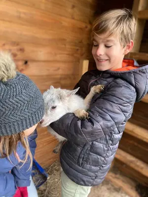 Enfants séjournant dans l'établissement L'Escale Normande