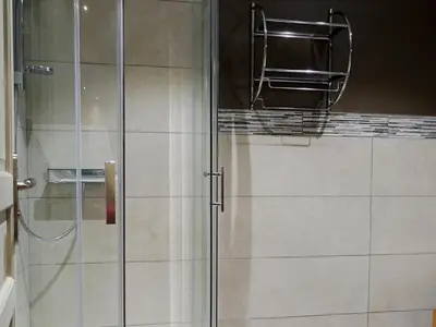 Salle de bains dans l'établissement Les Prémontrés