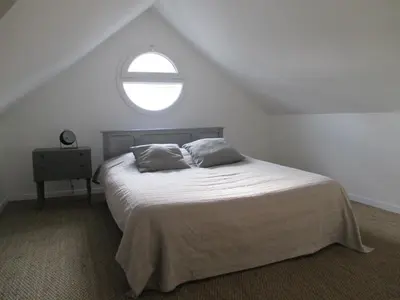 Un ou plusieurs lits dans un hébergement de l'établissement Villa Liluda