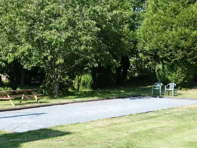 Jardin de l'établissement Camping Le Picard