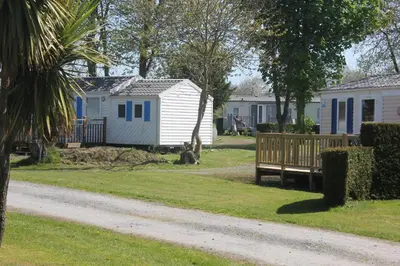 Jardin de l'établissement Camping Le Picard
