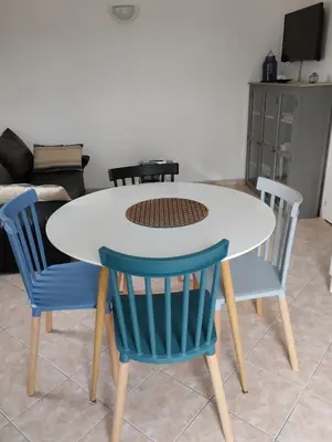 Coin salon dans l'établissement Le Manoir de la Pichardière