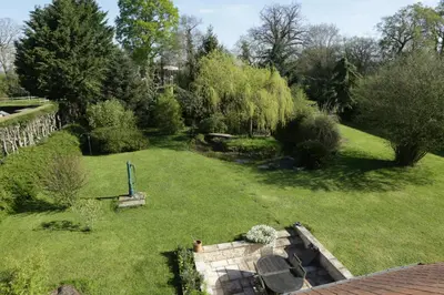 Jardin de l'établissement Le Clos d'Esquay, Côté Seulles