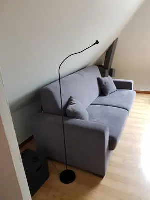 Coin salon dans l'établissement Appartement Hyper centre - Quartier du château de Vire